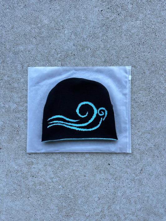 Blue Reversible Beanie
