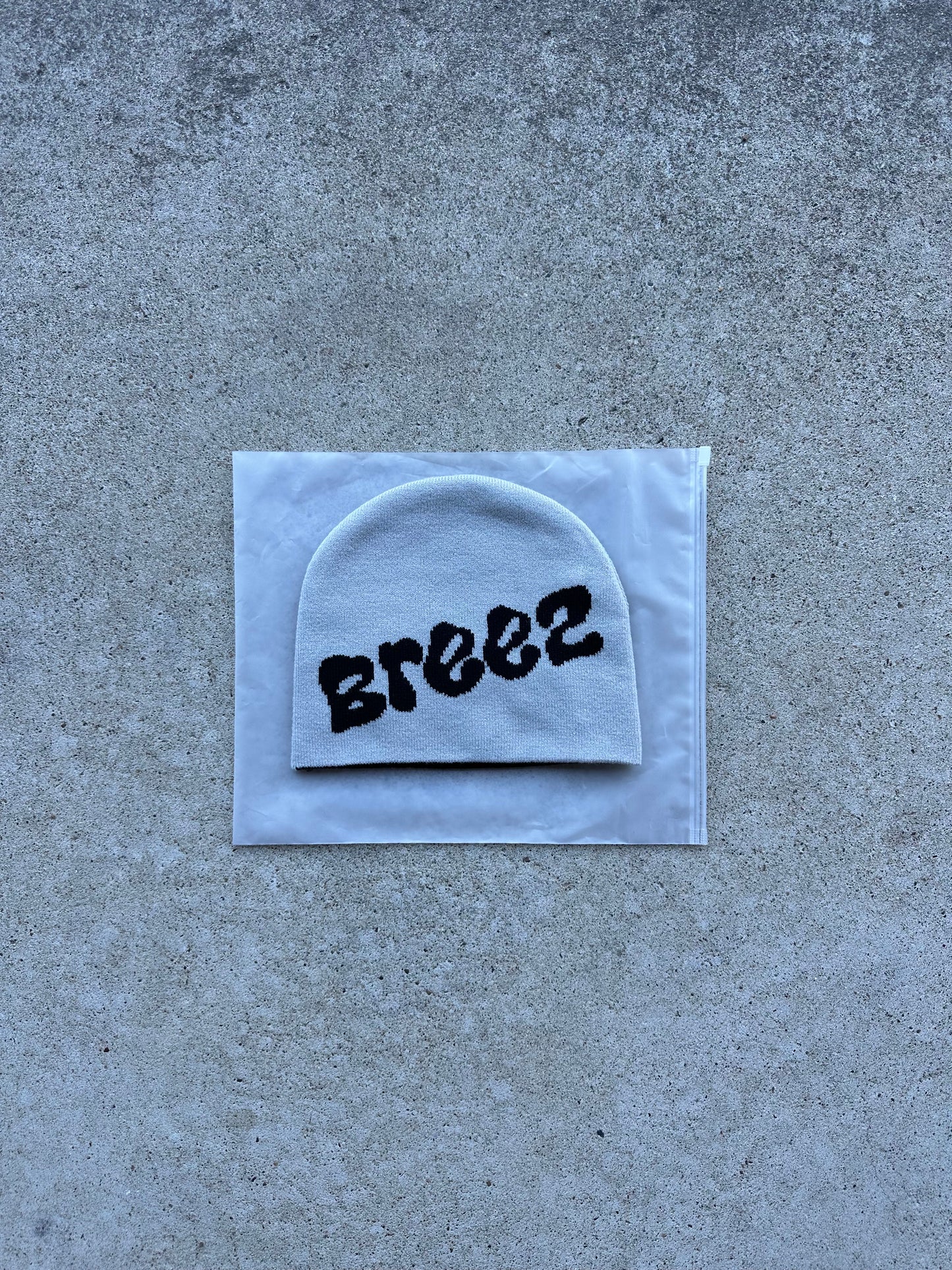 Grey Reversible Beanie